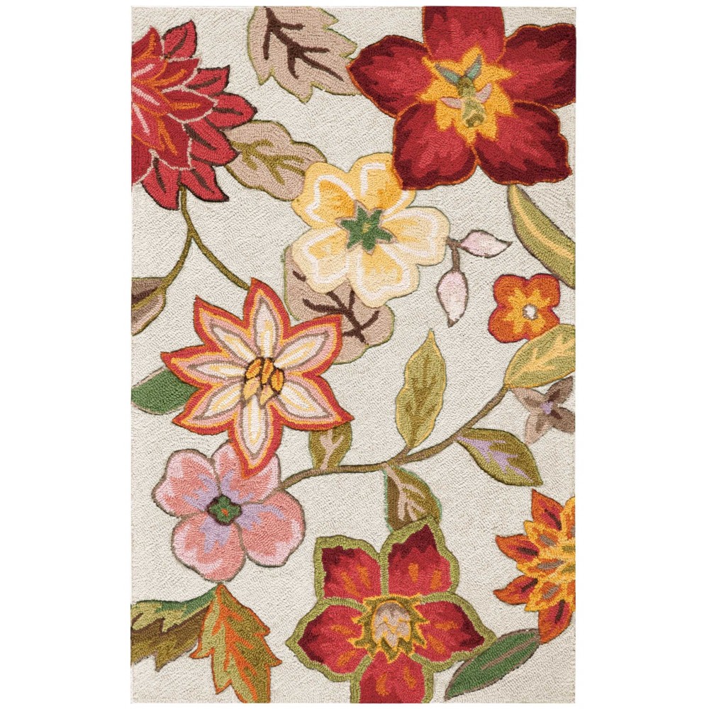 Nourison Fantasy FA18 Area Rug, Ivory, 2'6" x 4'