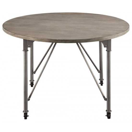 ACME Jonquil Dining Table, Gray Oak & Sandy Gray