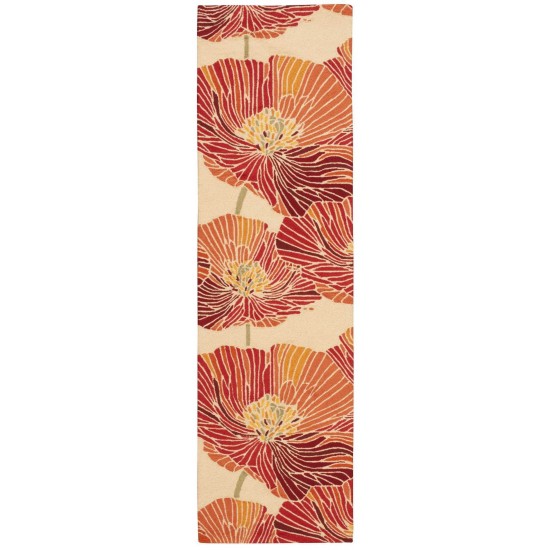 Nourison Fantasy FA24 Runner Rug, Sunset, 2'3" x 8'