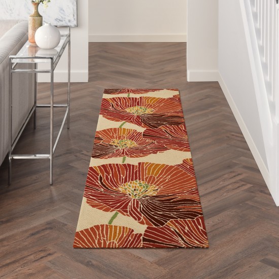 Nourison Fantasy FA24 Runner Rug, Sunset, 2'3" x 8'