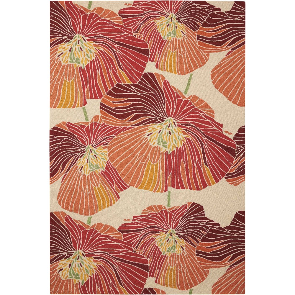 Nourison Fantasy FA24 Area Rug, Sunset, 5' x 7'6" Nourison Fantasy FA24 Area Rug, Sunset, 5' x 7'6"