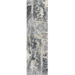 Nourison Fusion FSS10 Runner Rug, Grey, 2'2" x 7'6"