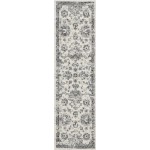 Nourison Fusion FSS15 Runner Rug, Cream/Grey, 2'2" x 7'6"