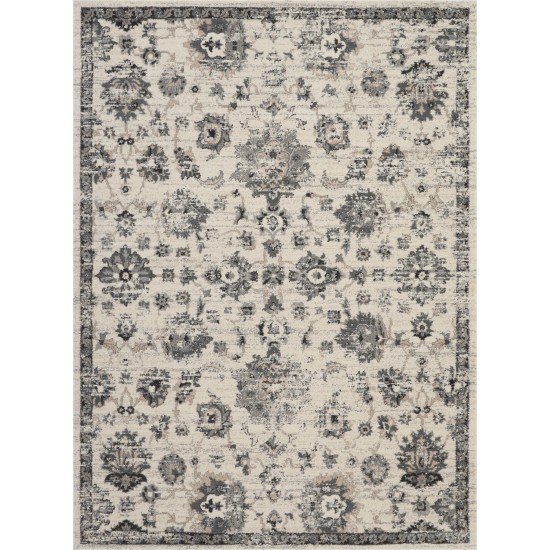 Nourison Fusion FSS15 Area Rug, Cream/Grey, 7'10" x 10'6"