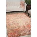 Nourison Gemstone GEM01 Area Rug, Fire Opal, 3'9" x 5'9"