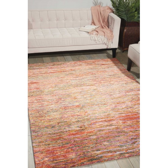 Nourison Gemstone GEM01 Area Rug, Fire Opal, 5'6" x 7'5"