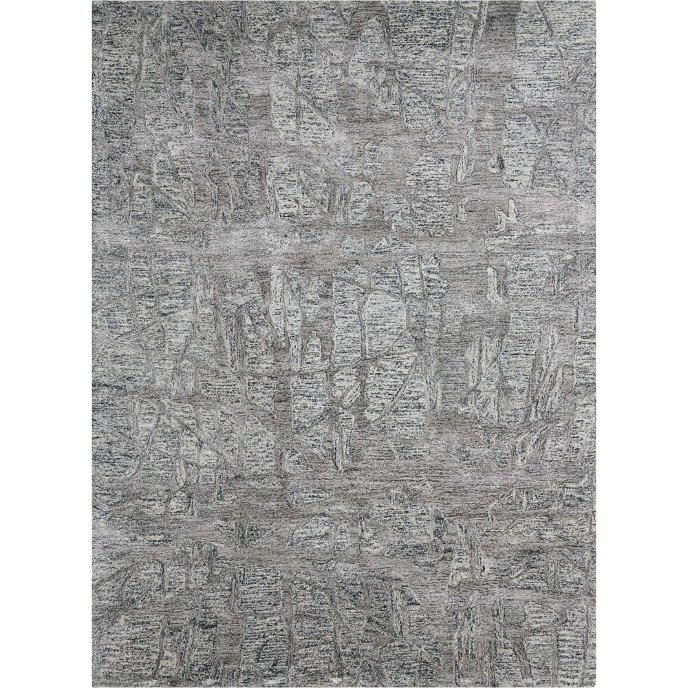 Nourison Gemstone GEM03 Area Rug, Hematite, 3'9" x 5'9"