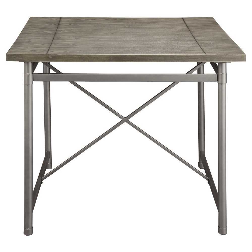 ACME Kaelyn II Counter Height Table, Gray Oak & Sandy Gray