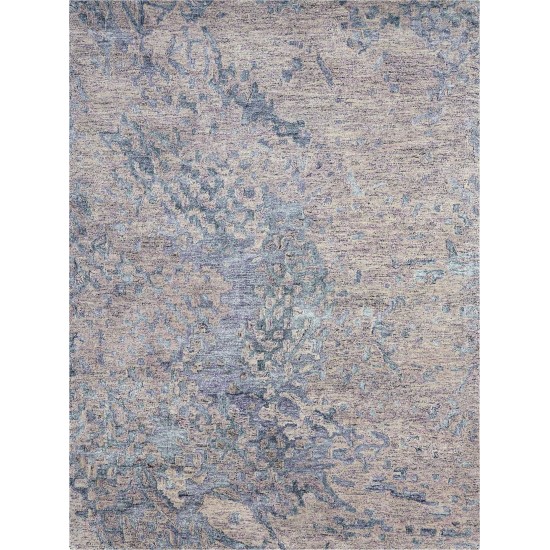 Nourison Gemstone GEM05 Area Rug, Sapphire, 3'9" x 5'9"