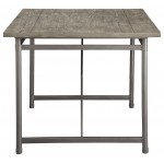 ACME Kaelyn II Counter Height Table, Gray Oak & Sandy Gray