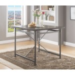 ACME Kaelyn II Counter Height Table, Gray Oak & Sandy Gray
