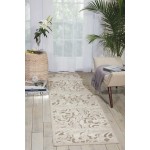 Nourison Graphic Illusions GIL01 Area Rug, Grey/Camel, 2'3" x 3'9"