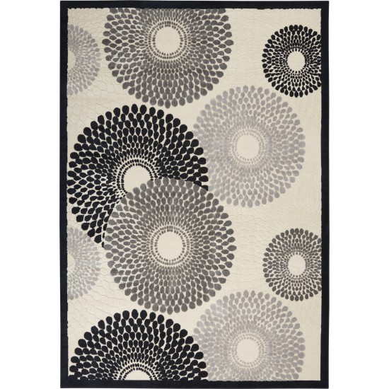 Nourison Graphic Illusions GIL04 Area Rug, Parchment, 7'9" x 10'10"