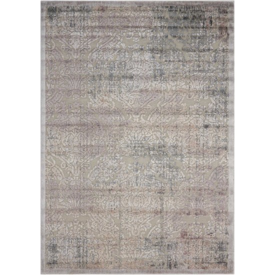 Nourison Graphic Illusions GIL09 Area Rug, Grey, 6'7" x 9'6"