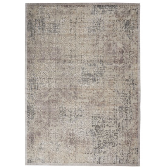 Nourison Graphic Illusions GIL09 Area Rug, Grey, 7'9" x 10'10"