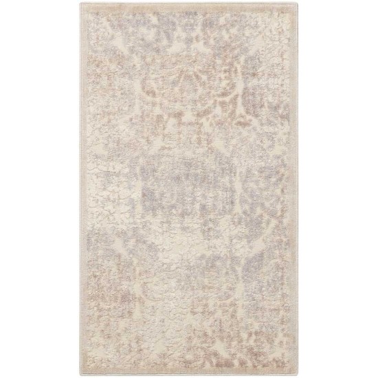 Nourison Graphic Illusions GIL09 Area Rug, Ivory, 2'3" x 3'9"