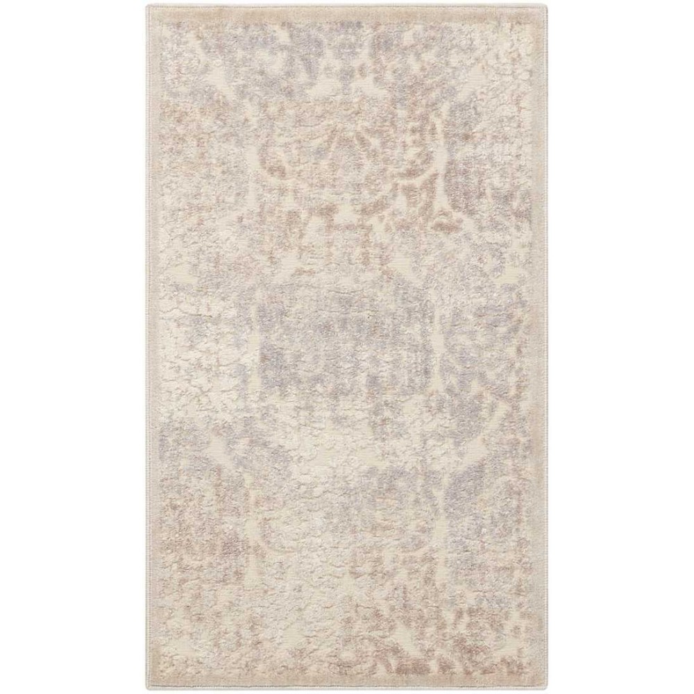 Nourison Graphic Illusions GIL09 Area Rug, Ivory, 2'3" x 3'9"