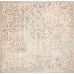 Nourison Graphic Illusions GIL09 Area Rug, Ivory, 6'7" x Square