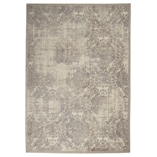 Nourison Graphic Illusions GIL09 Area Rug, Ivory, 7'9" x 10'10"