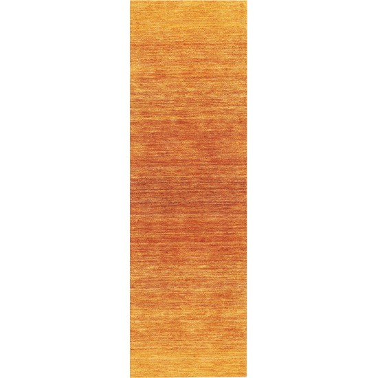 Calvin Klein Linear Glow GLO01 Runner Rug, Cumin, 2'3" x 7'6"