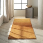 Calvin Klein Linear Glow GLO01 Runner Rug, Cumin, 2'3" x 7'6"