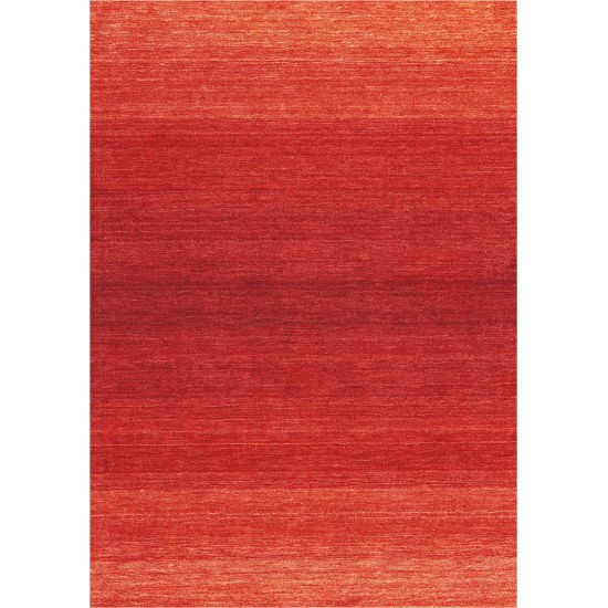 Calvin Klein Linear Glow GLO01 Area Rug, Sumac, 4' x 6'