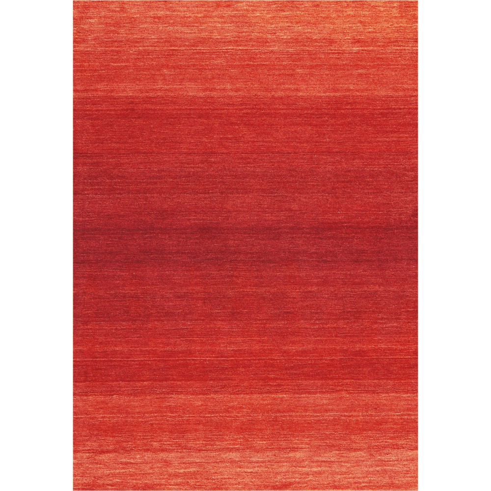 Calvin Klein Linear Glow GLO01 Area Rug, Sumac, 4' x 6'