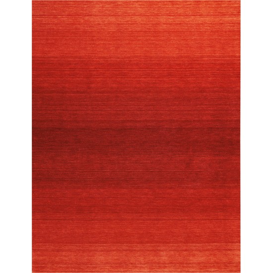 Calvin Klein Linear Glow GLO01 Area Rug, Sumac, 7'9" x 10'10"