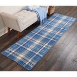 Nourison Grafix GRF03 Runner Rug, Blue, 2'3" x 7'6"