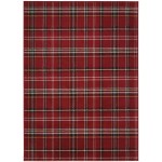 Nourison Grafix GRF03 Area Rug, Red, 5'3" x 7'3"