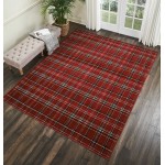 Nourison Grafix GRF03 Area Rug, Red, 7'10" x 9'10"