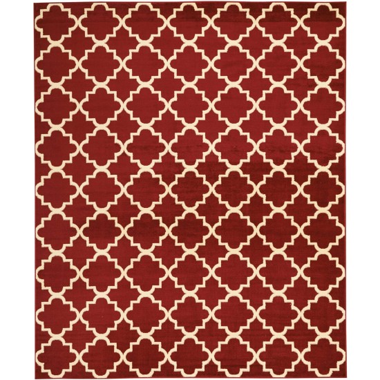 Nourison Grafix GRF08 Area Rug, Red, 7'10" x 9'10"