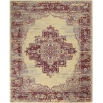 Nourison Grafix GRF14 Area Rug, Cream/Red, 7'10" x 9'10"