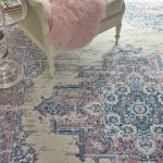 Nourison Grafix GRF14 Area Rug, Ivory/Pink, 7'10" x 9'10"