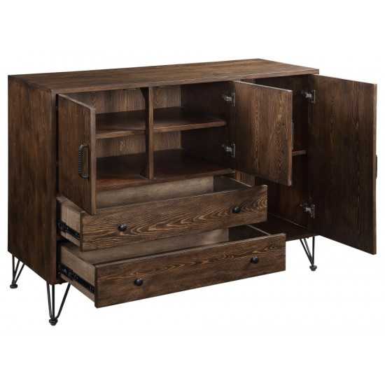 ACME Garron Server, Walnut & Black