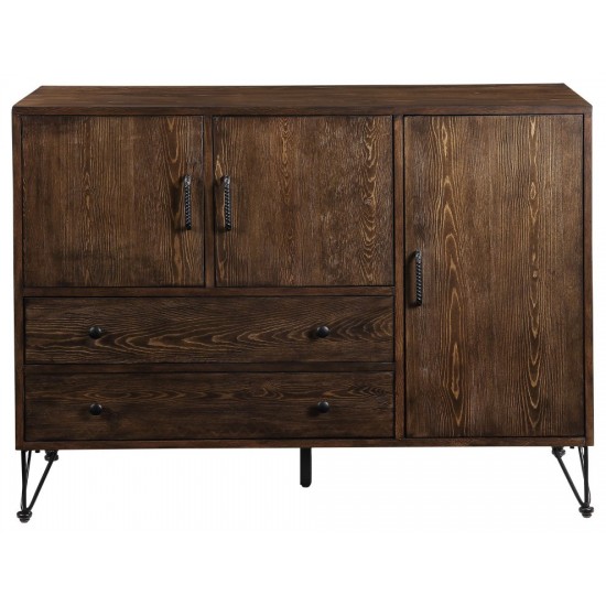 ACME Garron Server, Walnut & Black