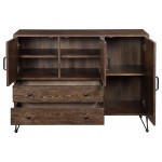 ACME Garron Server, Walnut & Black