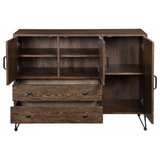 ACME Garron Server, Walnut & Black