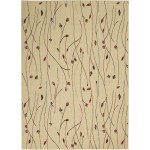 Nourison Grafix GRF15 Area Rug, Cream, 3'9" x 5'9"