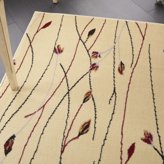 Nourison Grafix GRF15 Area Rug, Cream, 3'9" x 5'9"
