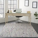 Nourison Grafix GRF15 Area Rug, Grey, 3'9" x 5'9"