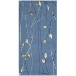 Nourison Grafix GRF15 Area Rug, Light Blue, 2' x 4'