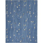 Nourison Grafix GRF15 Area Rug, Light Blue, 3'9" x 5'9"