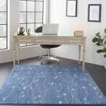 Nourison Grafix GRF15 Area Rug, Light Blue, 3'9" x 5'9"