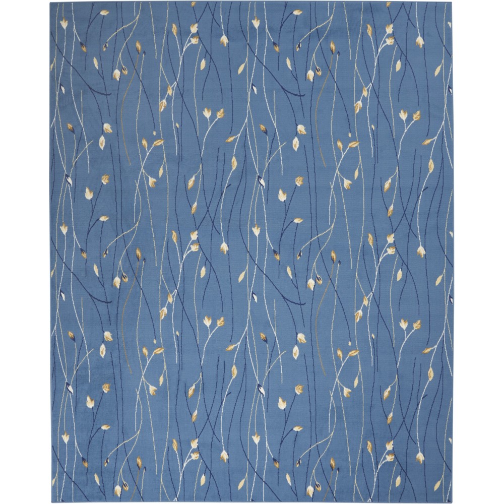 Nourison Grafix GRF15 Area Rug, Light Blue, 7'10" x 9'10"