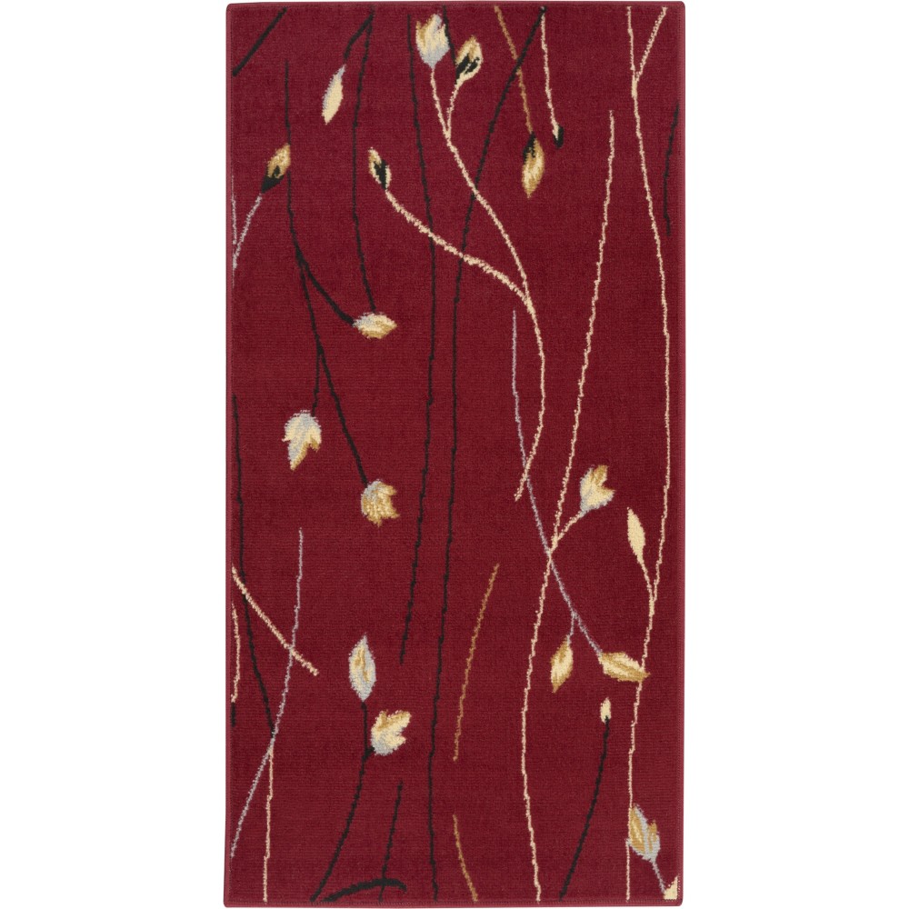 Nourison Grafix GRF15 Area Rug, Red, 2' x 4'