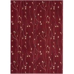 Nourison Grafix GRF15 Area Rug, Red, 7' x 10'