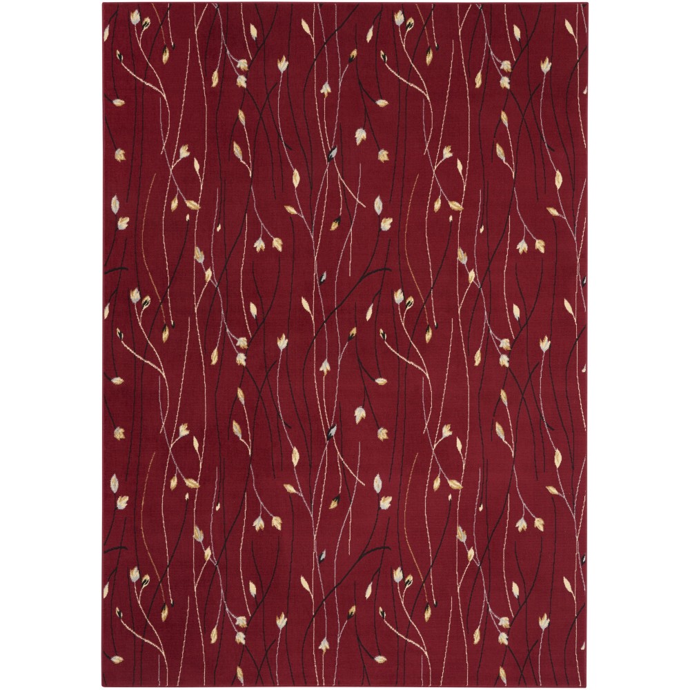 Nourison Grafix GRF15 Area Rug, Red, 7' x 10' Nourison Grafix GRF15 Area Rug, Red, 7' x 10'