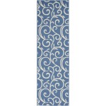 Nourison Grafix GRF19 Runner Rug, Blue, 2'3" x 7'6"