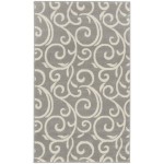 Nourison Grafix GRF19 Area Rug, Grey, 3' x 5'